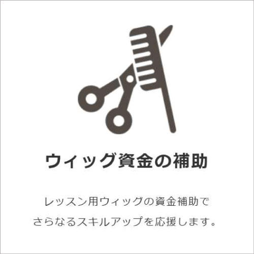 ウィッグ資金の補助